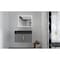 Castello Usa Amazon 30-inch Gray Right Vanity Set with Black Top and Gold Handles CB-MC-30G-GLD-2056R-BL - alternate 5